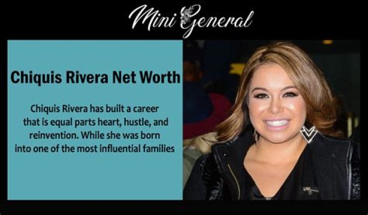Chiquis Rivera Net Worth [2022] Biography, Love Story, & More