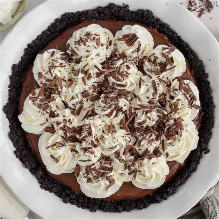 Chocolate Pie - Celebrating Sweets