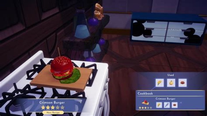 Crimson Burger Recipe at Disney Dreamlight Valley: Complete Guide - SarkariResult