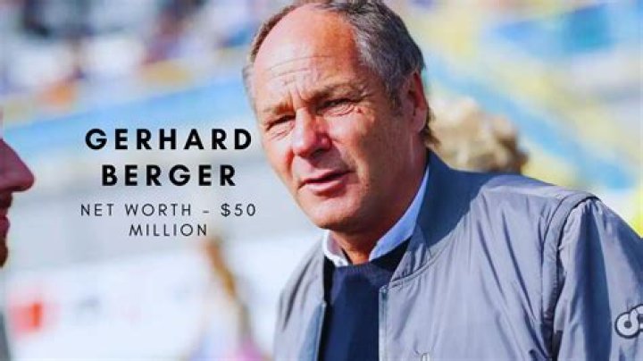 Gerhard Berger Net Worth: Career, Family, Age, Income, Wiki, Bio, All You Need to Know - SarkariResult