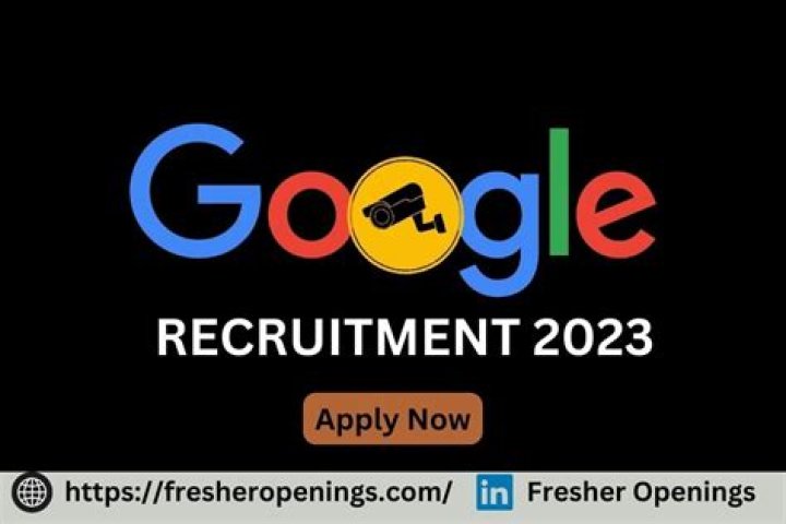 Google Jobs India 2022 - 2023