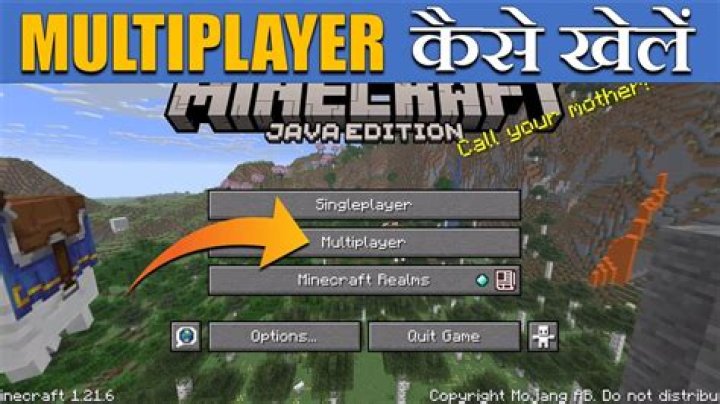 How To Enable Multiplayer On Minecraft - SarkariResult