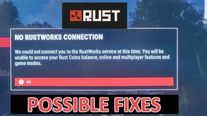 How to Fix / Solve: “NO RUSTWORKS CONNECTION” On Rust Console - SarkariResult