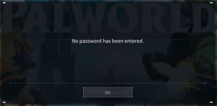 How to Fix / Solve Palworld No Password Has Been Entered Error - SarkariResult