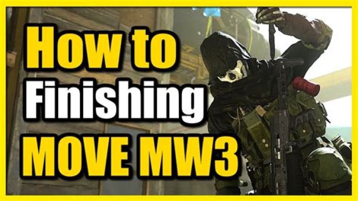 How to perform a Finishing Move in Modern Warfare 3? - SarkariResult