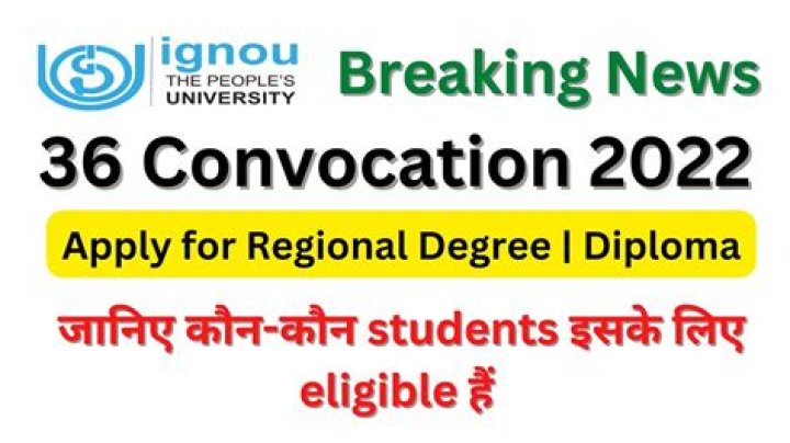 Ignou Convocation 2022 - 2023