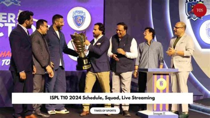ISPL T10 2024 Schedule: Registration, Selection Process, Last Date and More - SarkariResult