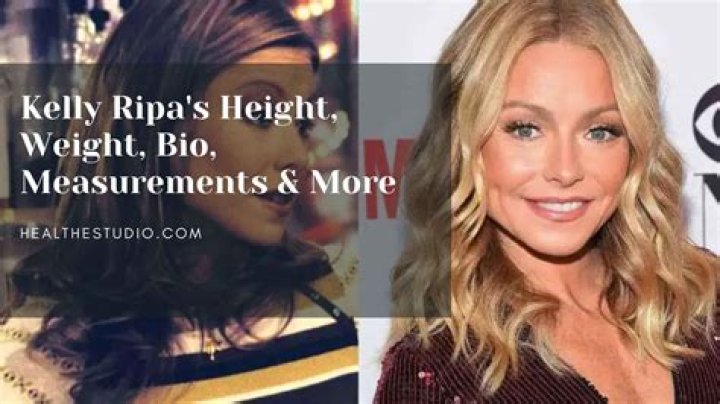 Kelly Ripa Height, Weight, Measurements, Bra Size, Shoe Size