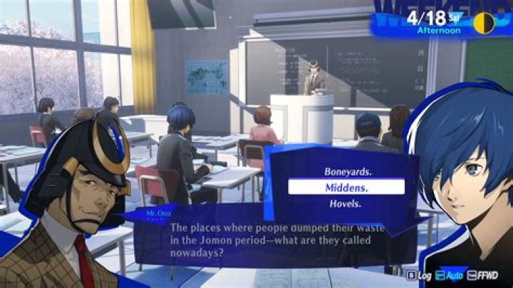 Persona 3 Reload: All School Classroom Question and Answers - SarkariResult