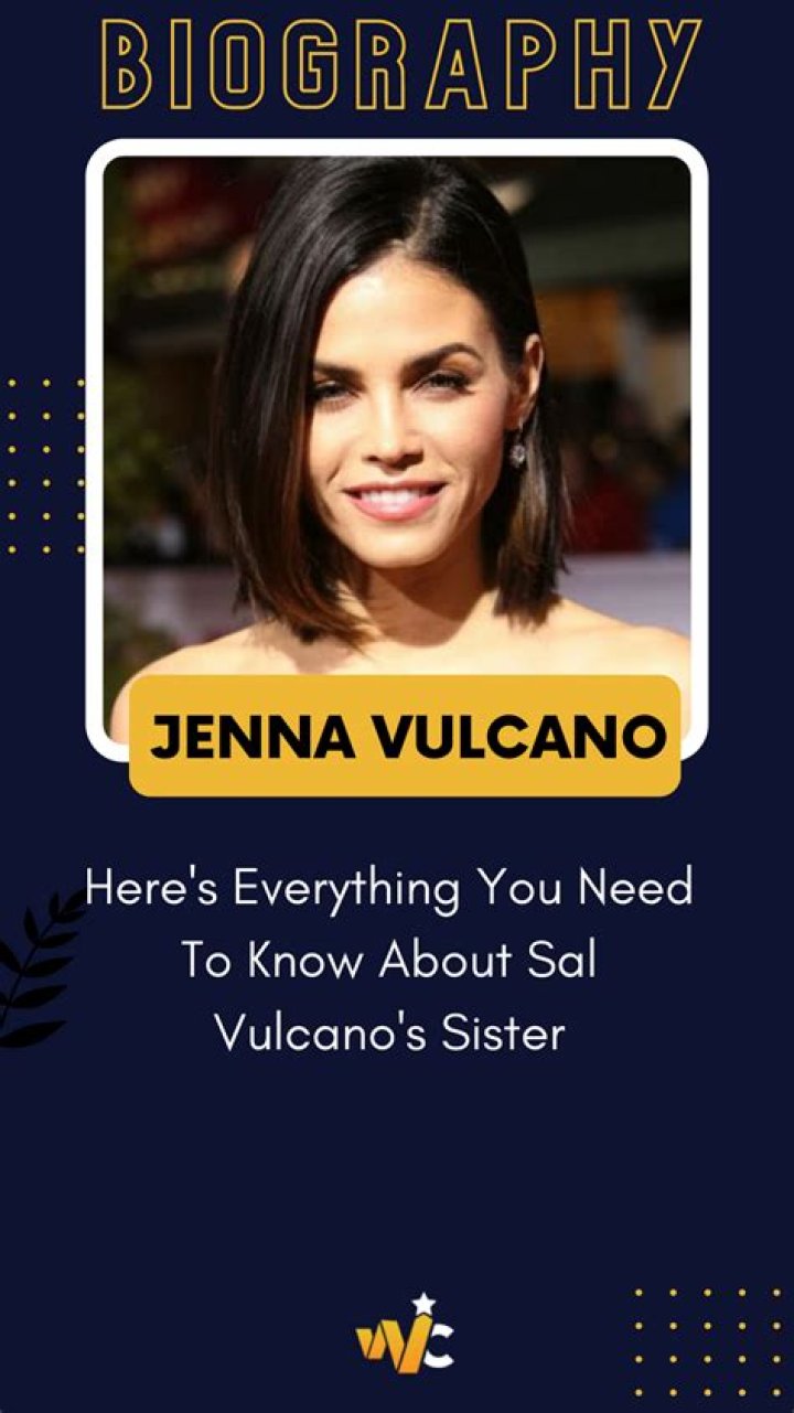 Who is Jenna Vulcano? Meet Sal Vulcano’s Sister